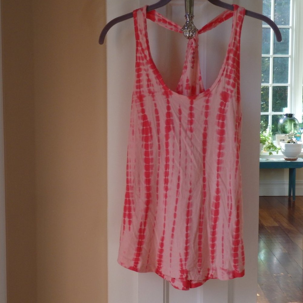 Balance Collection Tie Dye Strappy Tank Top S